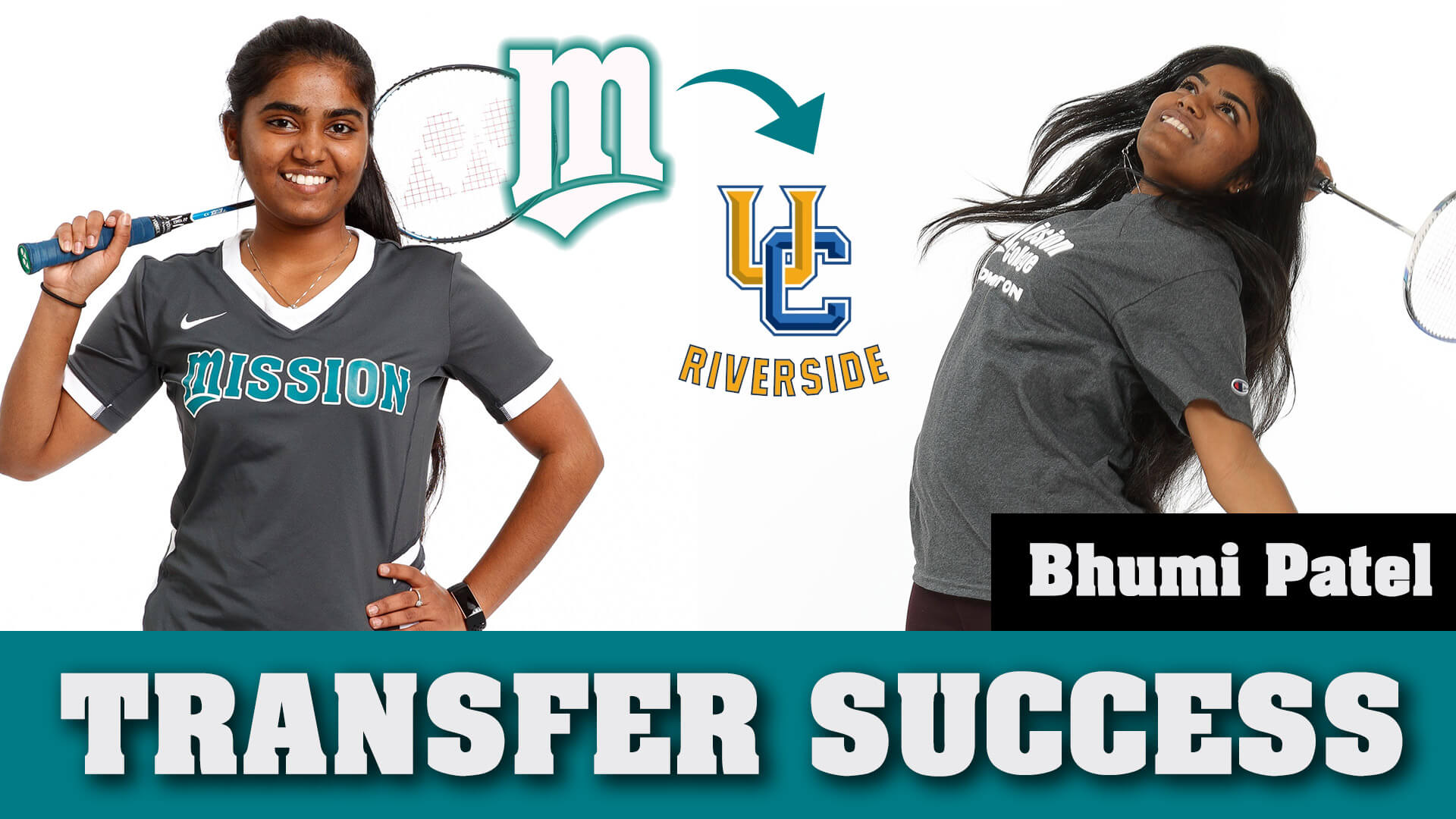 Bhumi Patel will transfer to UC Riverside